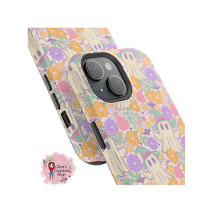 Flowery Ghost Magnetic Tough Case Glossy