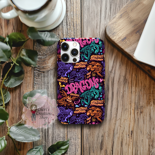 Dragon Phone Case for Android | Inspired by How to Train Your Dragon | Toothless & Light Fury | Fantasy Dragon Case | Samsung, Pixel, More