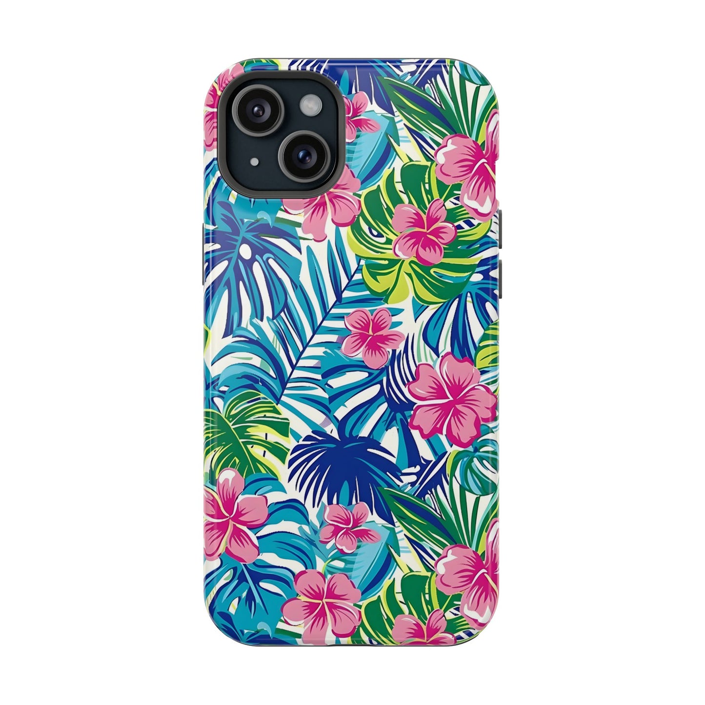 Pink Hibiscus Magnetic Tough Case