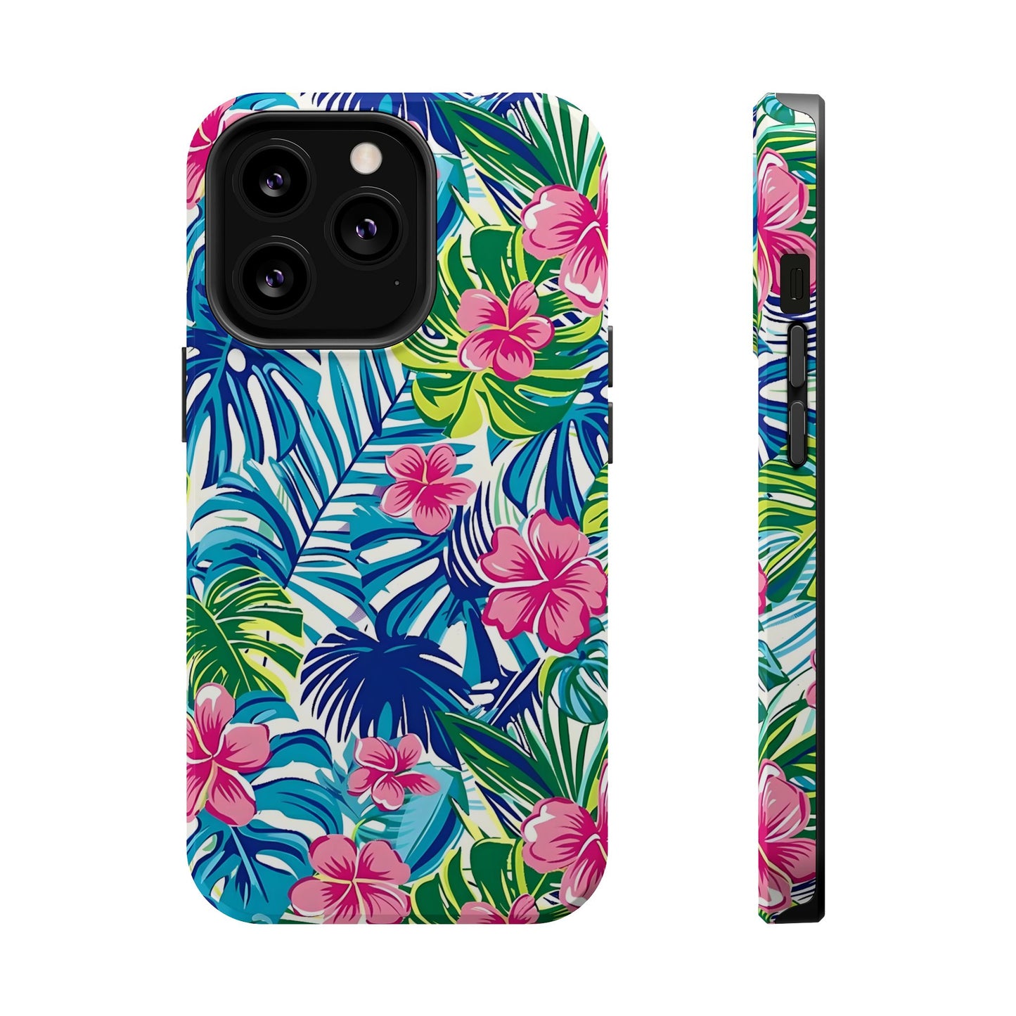 Pink Hibiscus Magnetic Tough Case