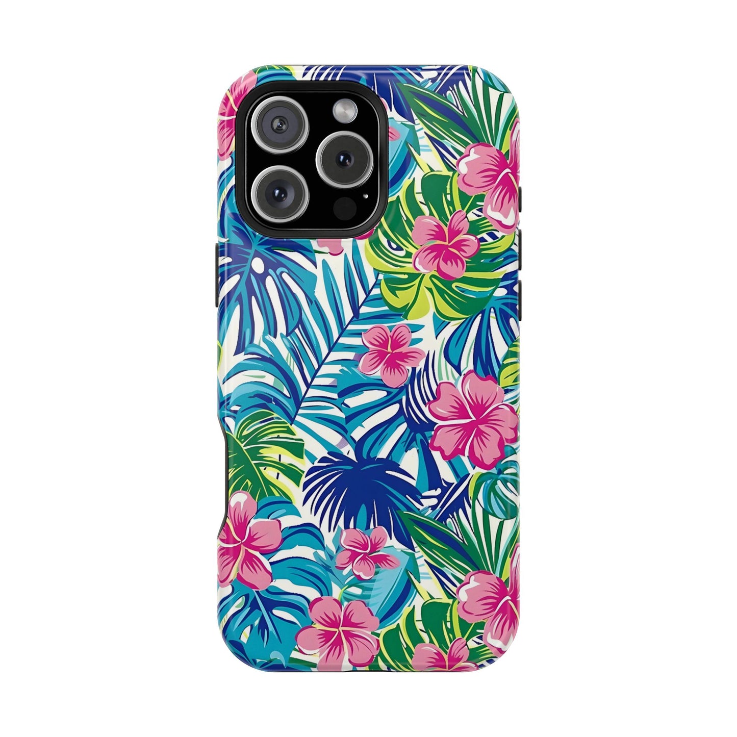 Pink Hibiscus Magnetic Tough Case
