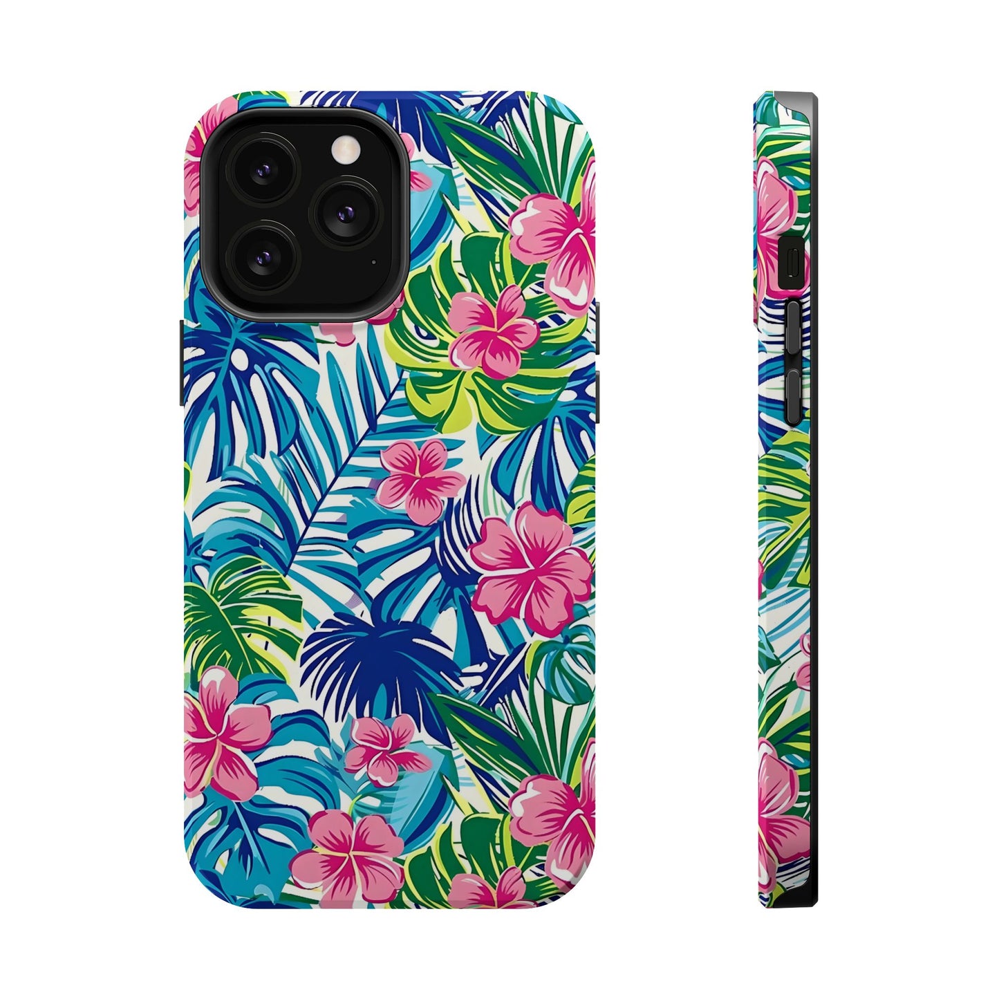 Pink Hibiscus Magnetic Tough Case