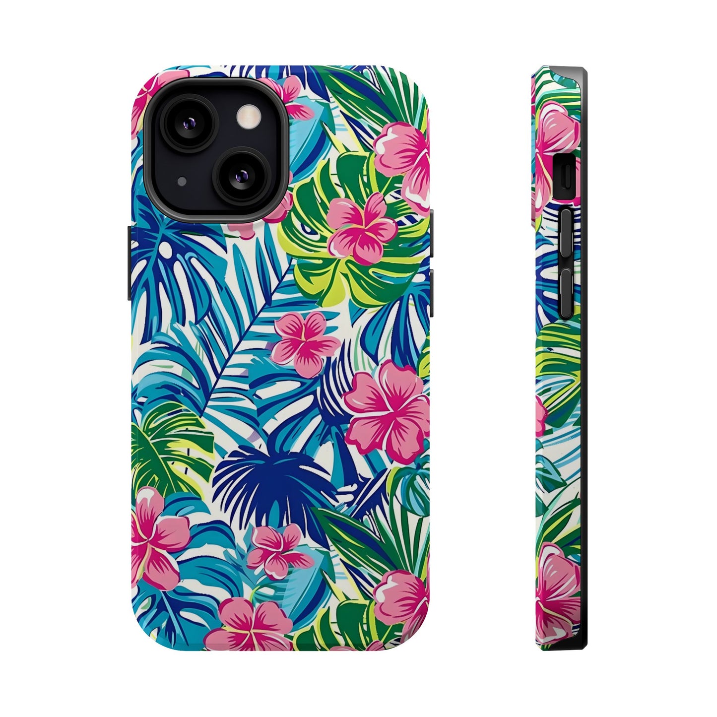 Pink Hibiscus Magnetic Tough Case