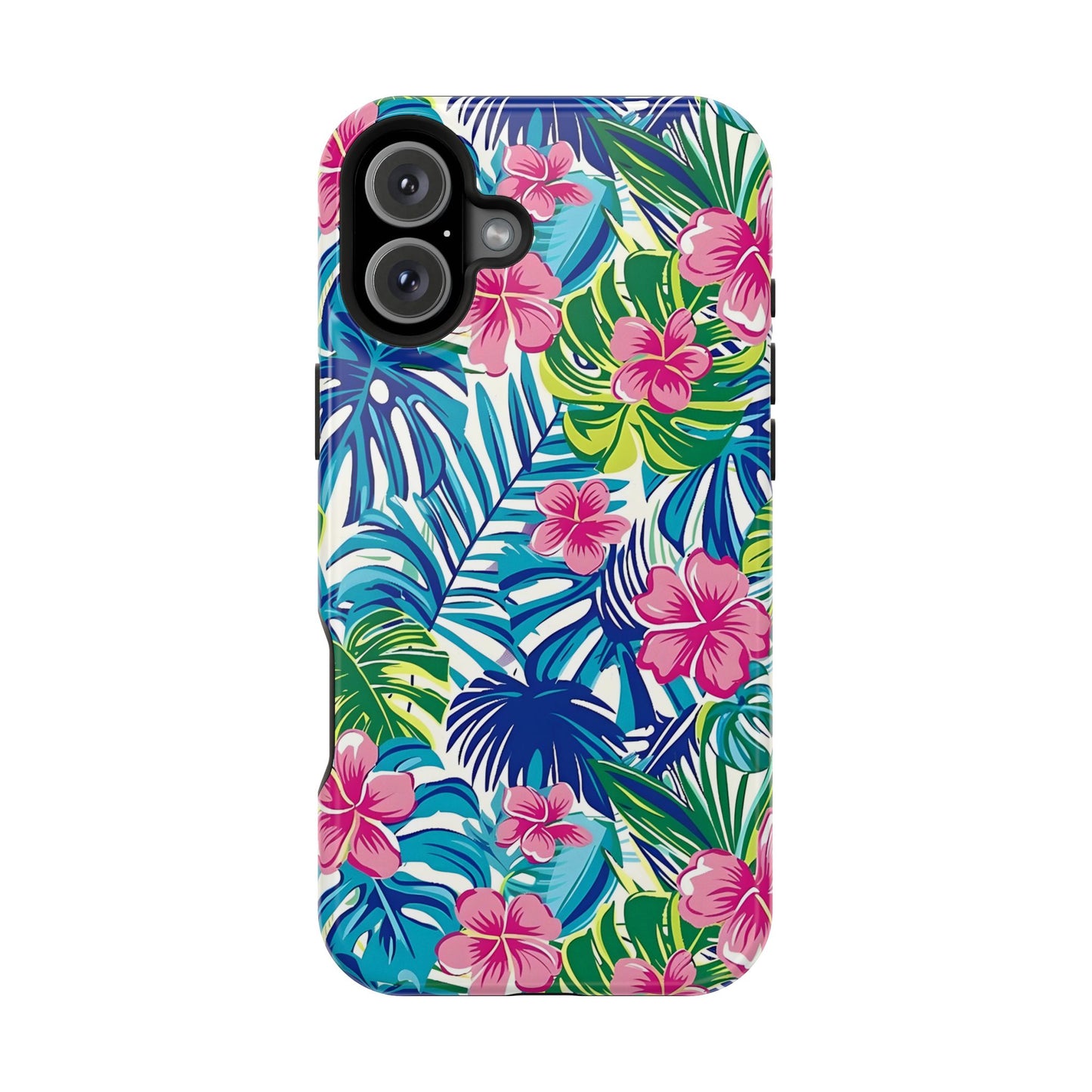 Pink Hibiscus Magnetic Tough Case