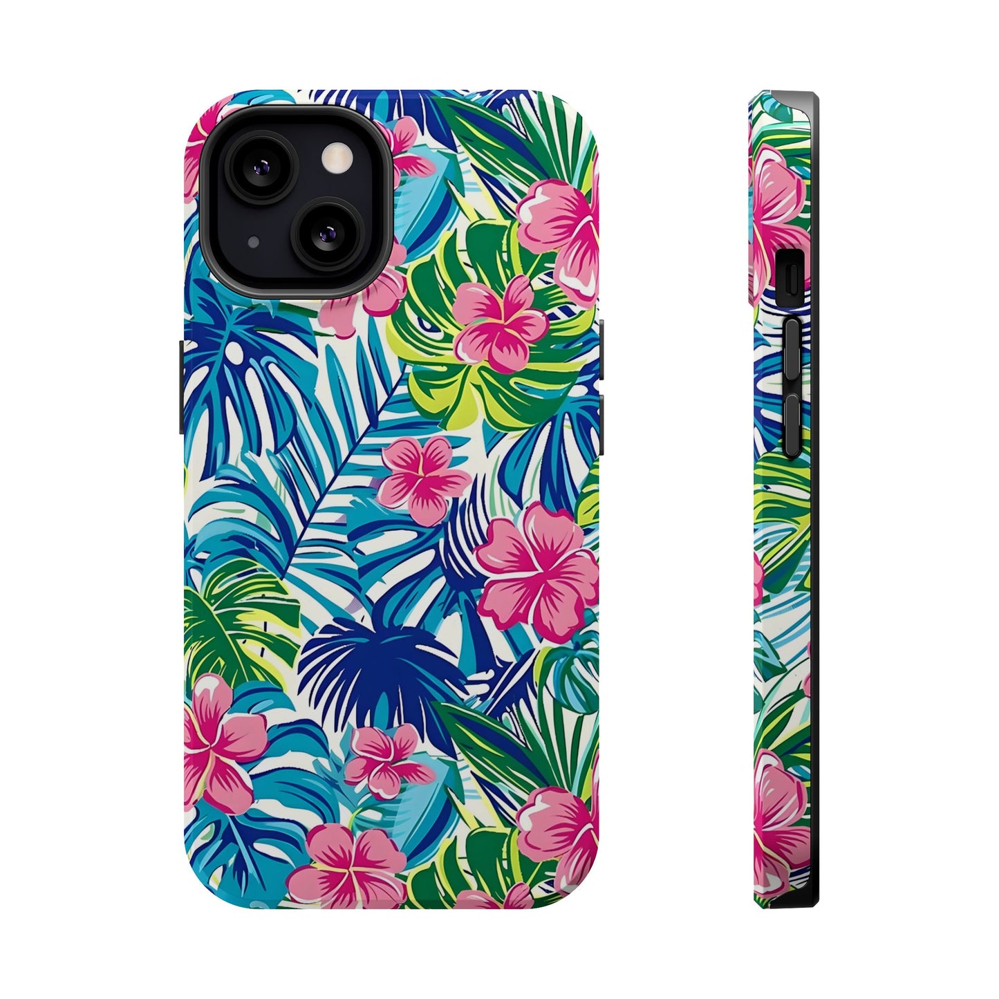 Pink Hibiscus Magnetic Tough Case