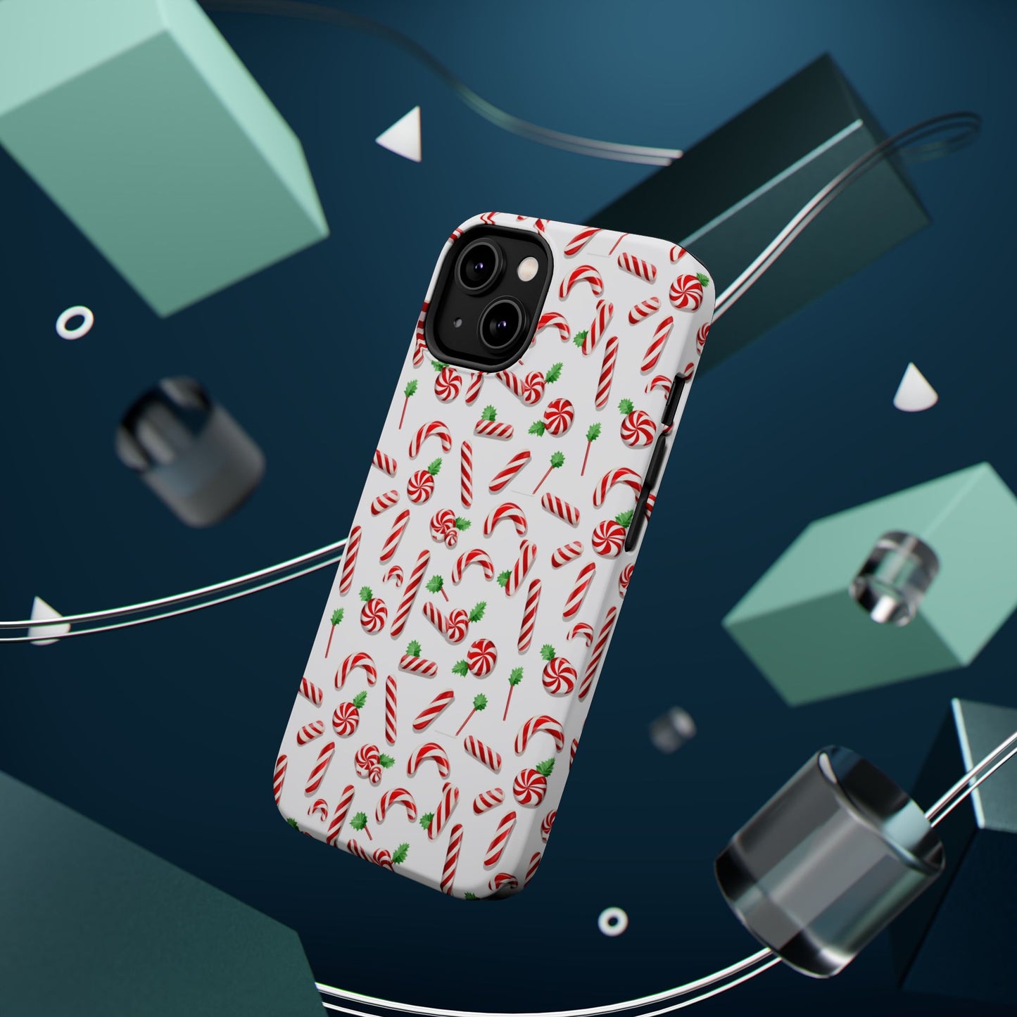 Candy Cane Magnetic Tough Case