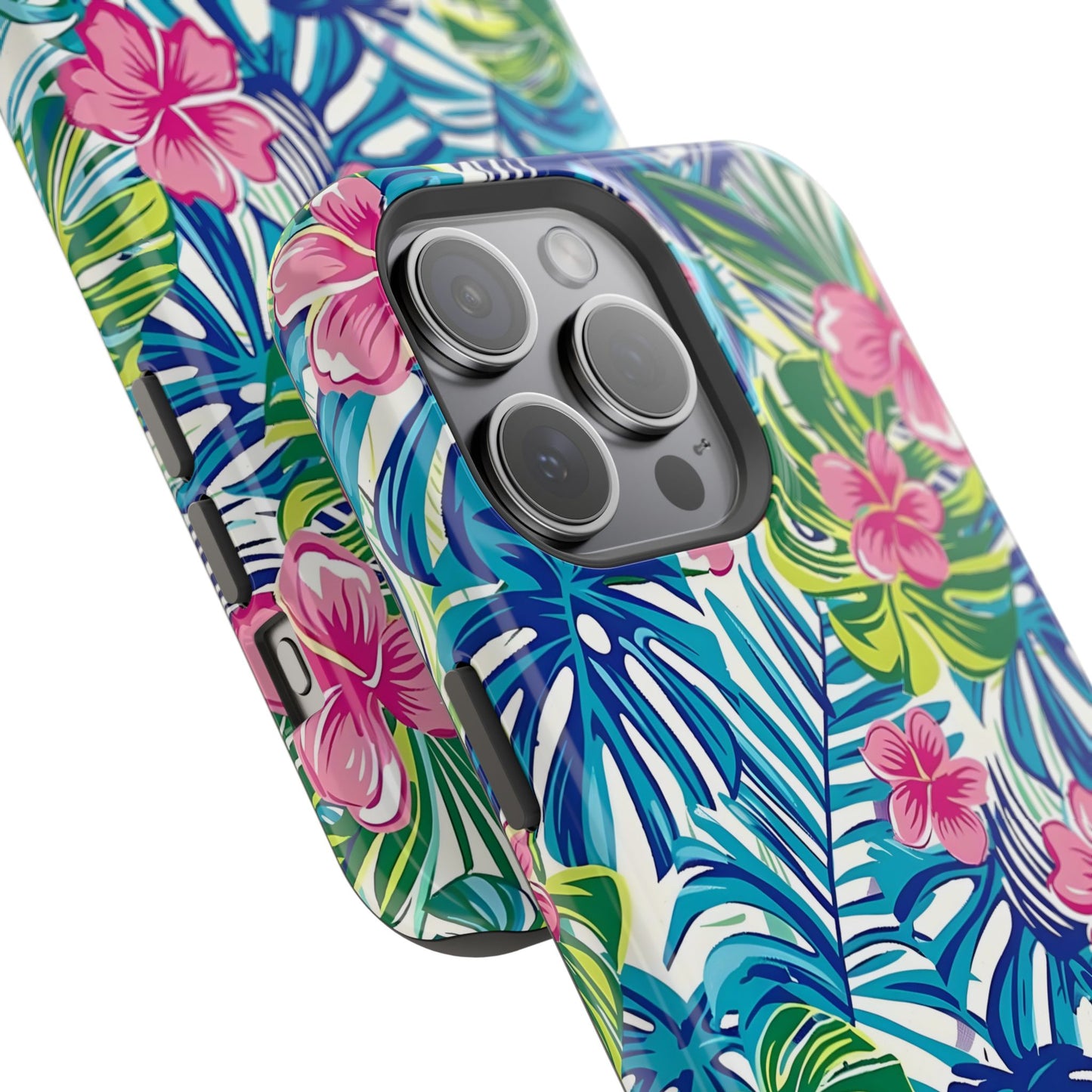 Pink Hibiscus Magnetic Tough Case