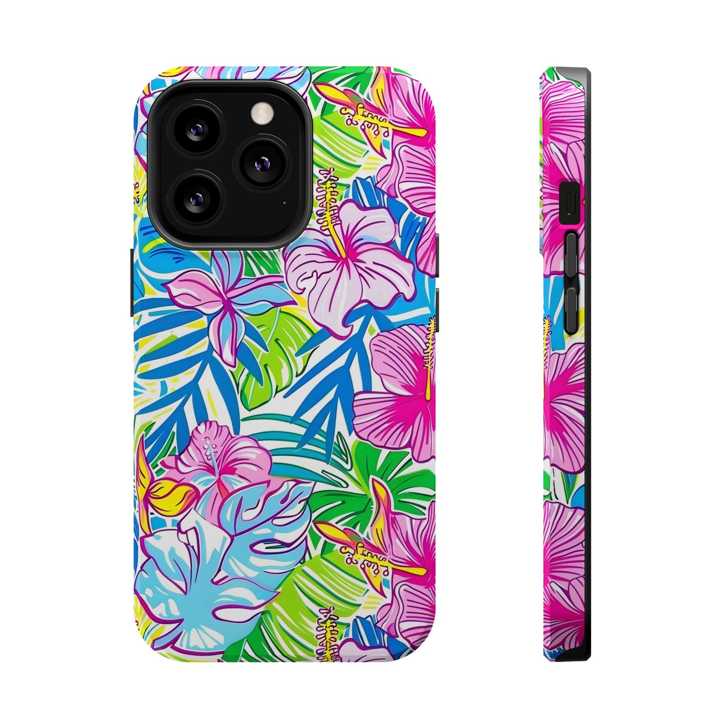 Bright Floral Magnetic Tough Case