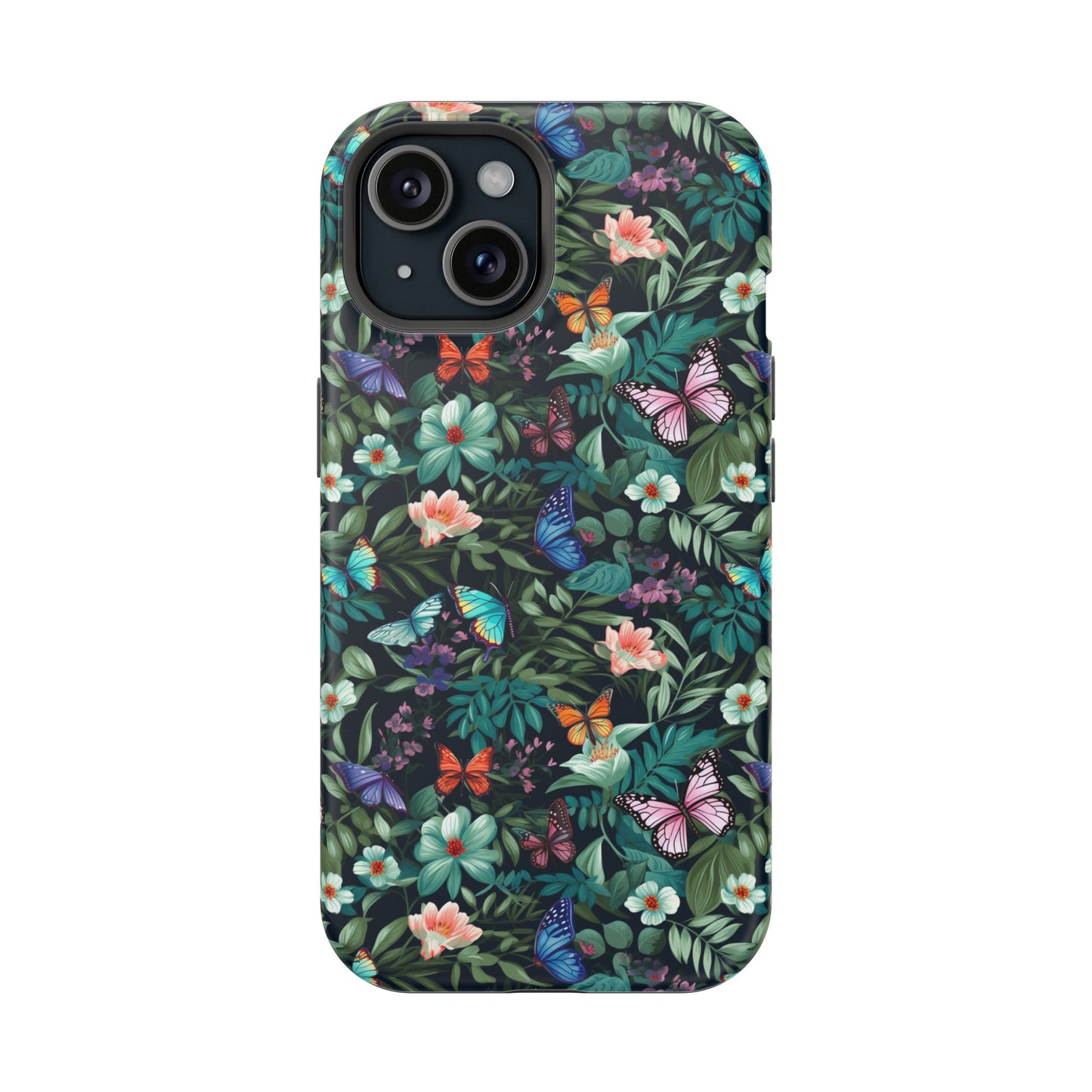 Butterflies and Flowers Magnetic Tough Case
