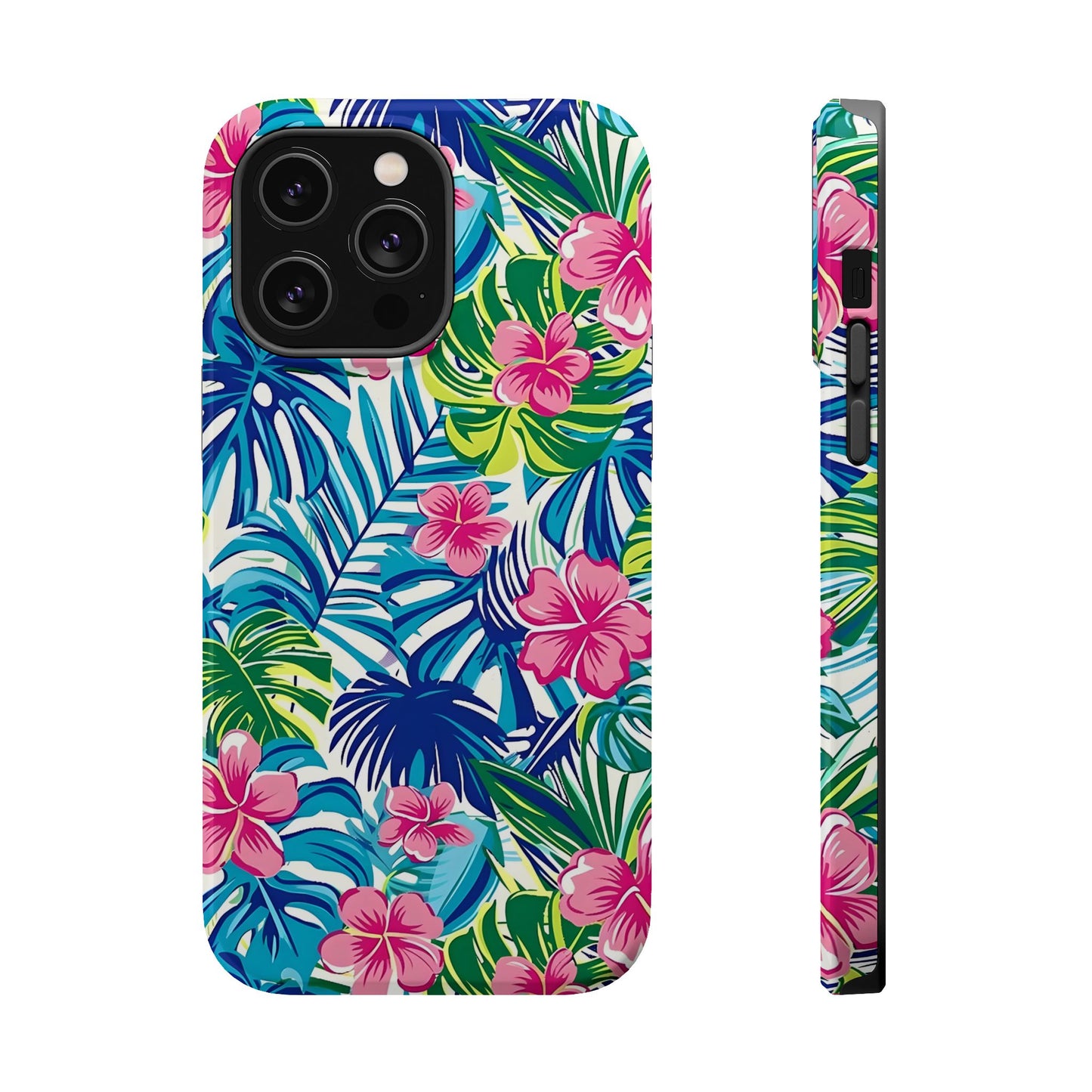 Pink Hibiscus Magnetic Tough Case
