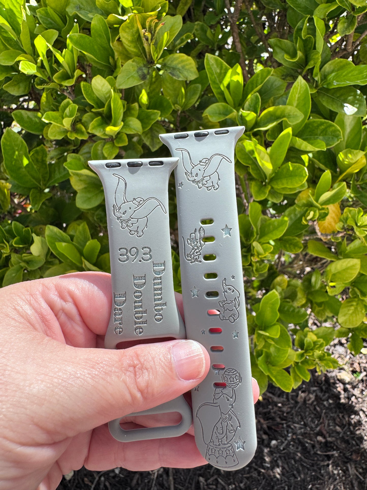 Apple Watch Band Compatible Disneyland Dumbo Double Dare Engraved Watch Strap