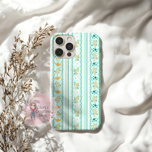 Coquette Princess Jasmine iPhone Case – Fairytale-Inspired Protective Phone Cover for Apple iPhone 16, 15, 14 | Magical Princess Aesthetic | Samsung