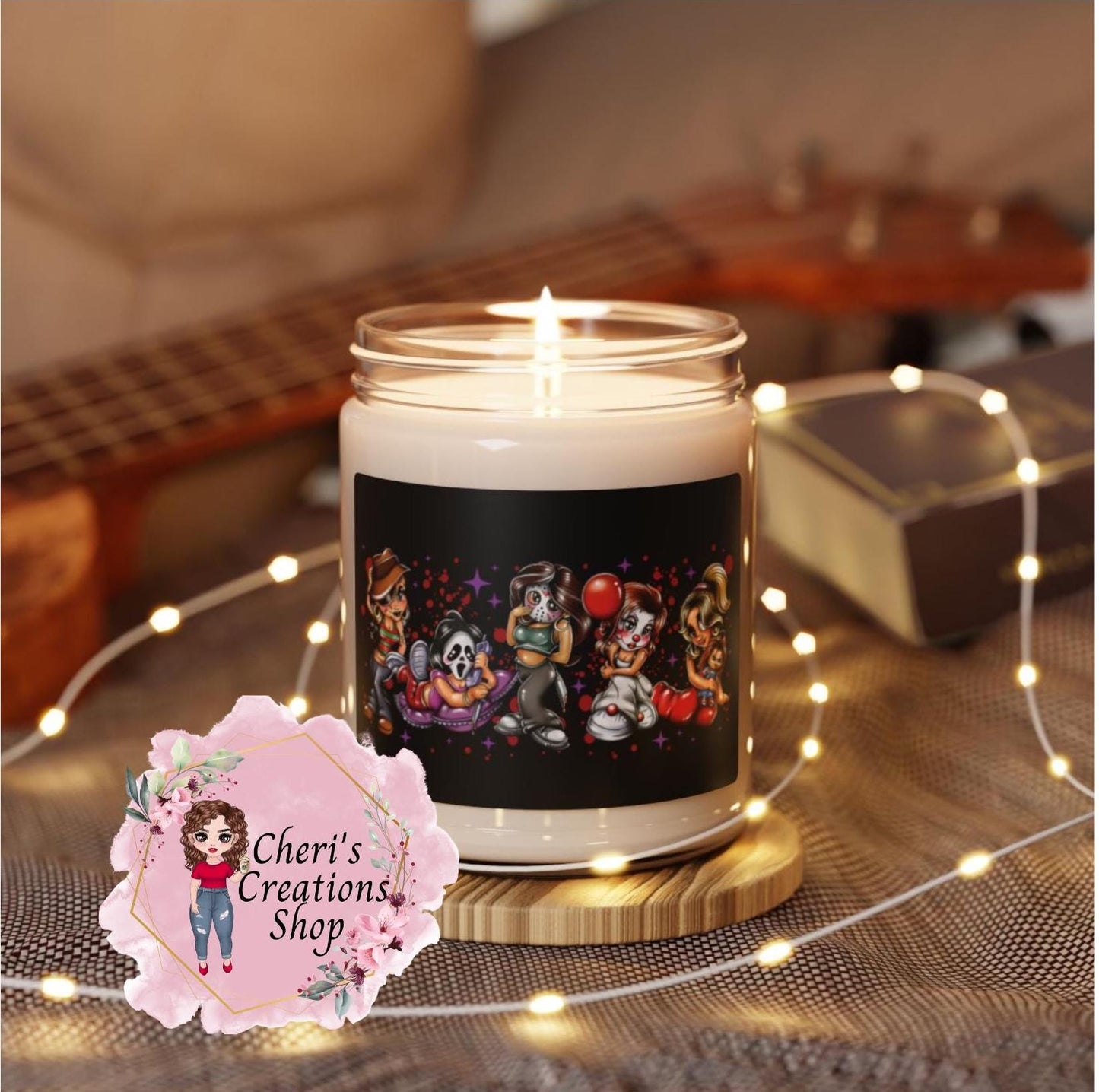 Ghoul Girls Label Scented Soy Candle, 9oz