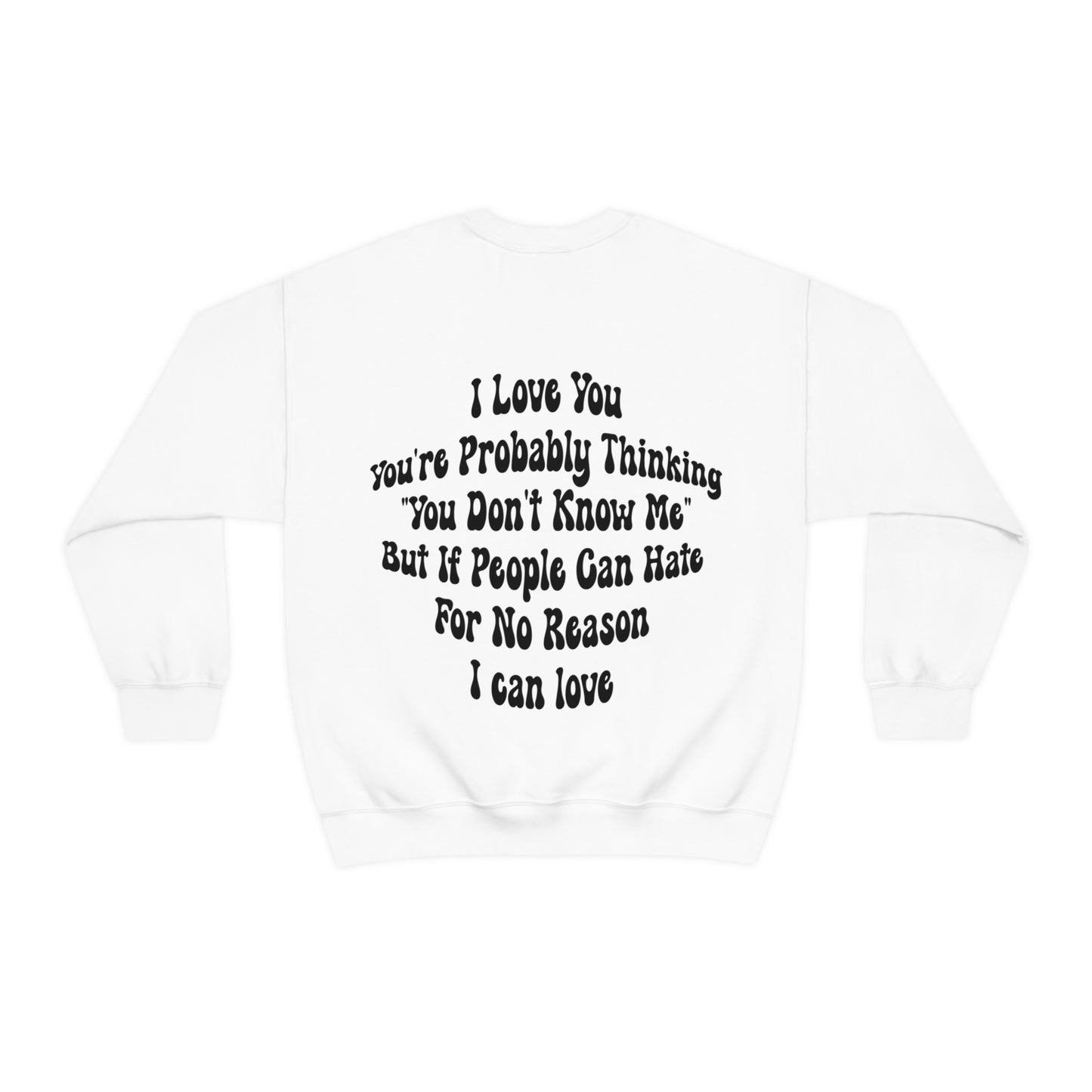 Love & Support: Suicide Prevention and LGBTQ+ Awareness Sweatshirt - Spread Love and Save Lives