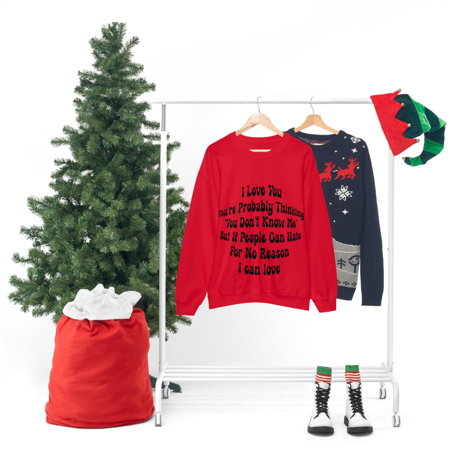 Love & Support: Suicide Prevention and LGBTQ+ Awareness Sweatshirt - Spread Love and Save Lives