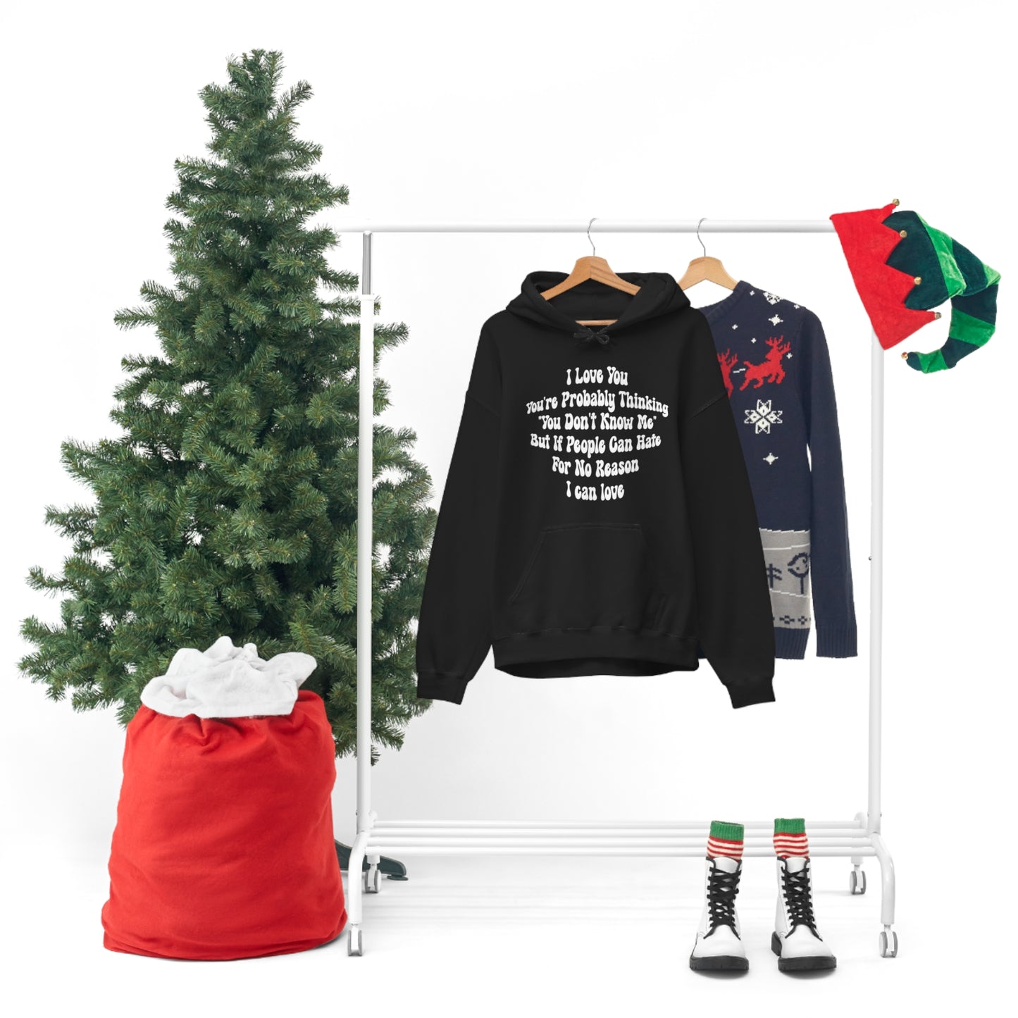 Love & Support: Suicide Prevention and LGBTQ+ Awareness Sweatshirt - Spread Love and Save Lives