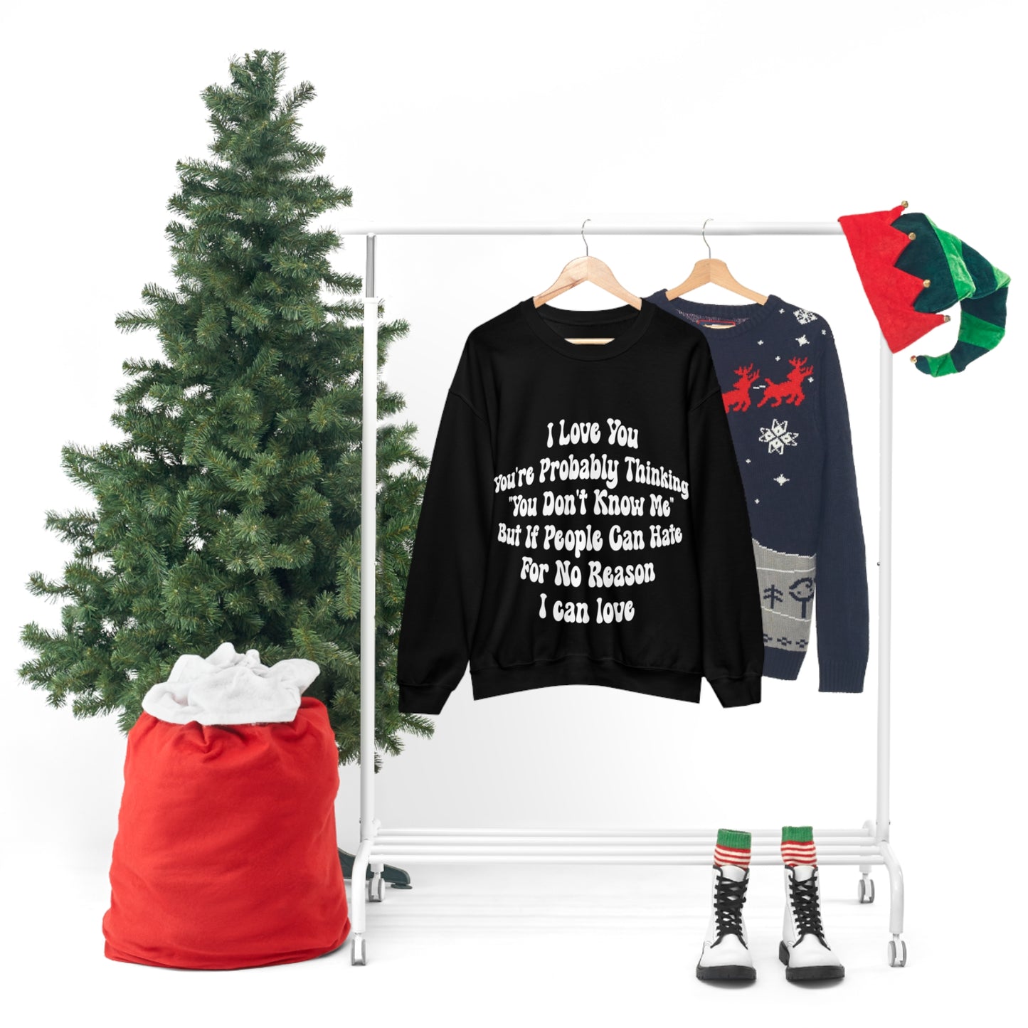 Love & Support: Suicide Prevention and LGBTQ+ Awareness Sweatshirt - Spread Love and Save Lives