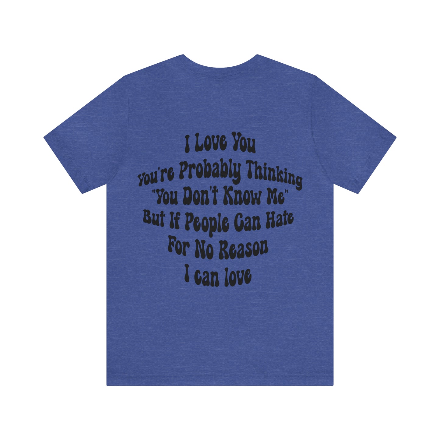 Love & Support: Suicide Prevention and LGBTQ+ T-Shirt - Spread Love and Save Lives