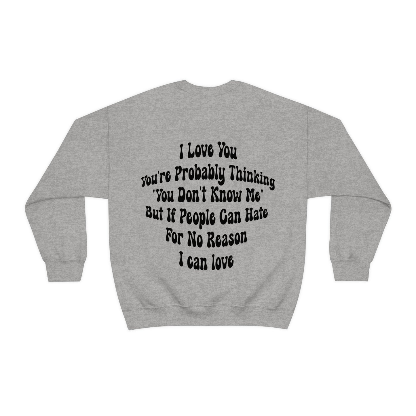 Love & Support: Suicide Prevention and LGBTQ+ Awareness Sweatshirt - Spread Love and Save Lives