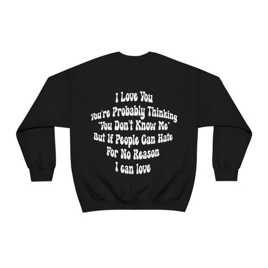 Love & Support: Suicide Prevention and LGBTQ+ Awareness Sweatshirt - Spread Love and Save Lives