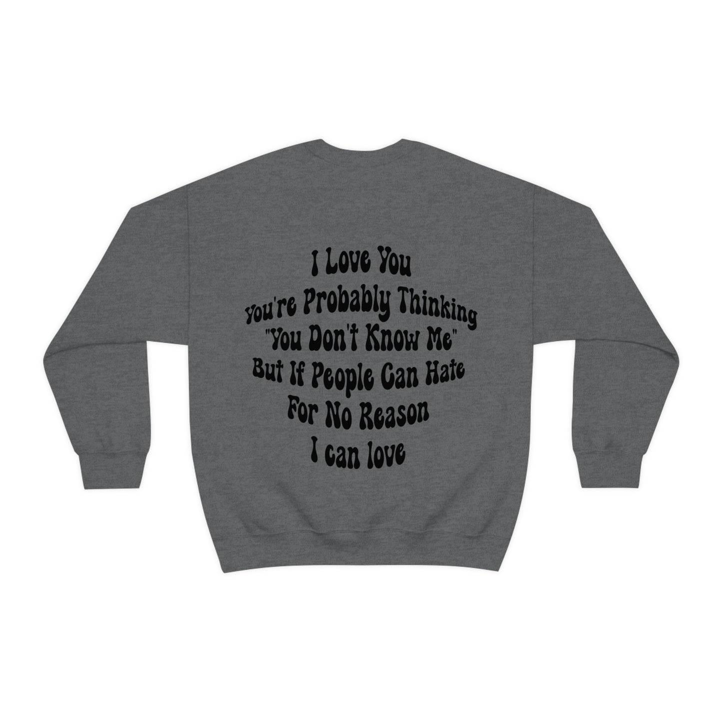 Love & Support: Suicide Prevention and LGBTQ+ Awareness Sweatshirt - Spread Love and Save Lives