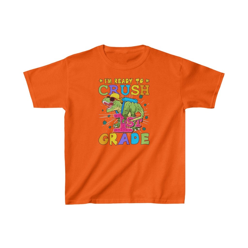 Crush First Grade Back to School Tee Shirt